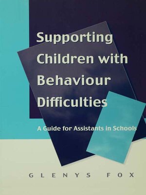 cover image of Supporting Children with Behaviour Difficulties